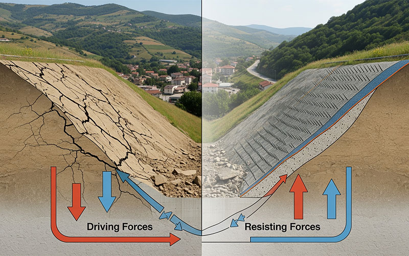 پایداری شیب‌
